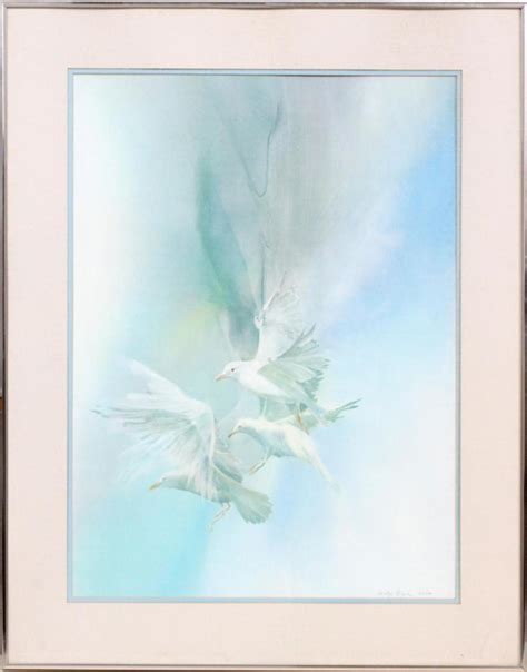 Sold Price Carolyn Blish Colored Lithograph Windborne Invalid Date Edt