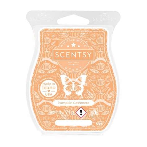 Cozy Vanilla And Pumpkin Scentsy Pod Twin Pack The Candle Boutique