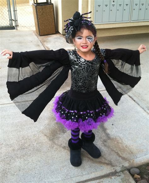 Spooky Spider Homemade Costume Halloween Costumes For Girls