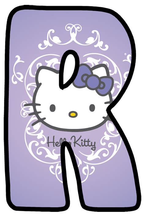 38 Letter H Hello Kitty Design Png Picture