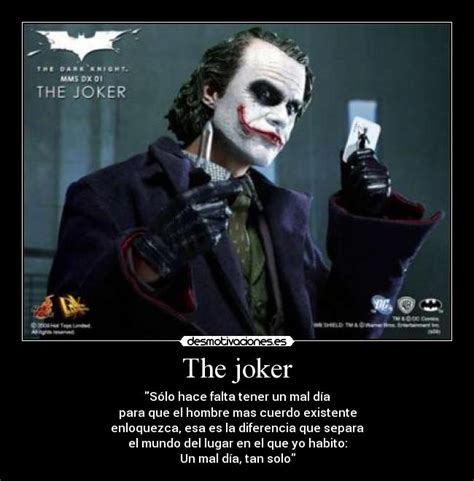 The Joker Desmotivaciones