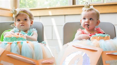 Twin Sisters Celebrate One Year After A Mother And Her Surrogate Gave