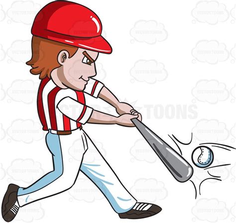Baseball Player Hitting Ball Clipart 10 Free Cliparts Download Images