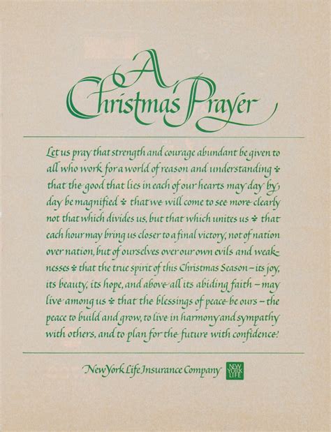 Personalize each prayer for the specific occasion and guests at your dinner party. Jeanyee Wong: A Christmas Prayer