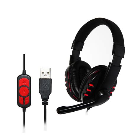 Super Bass Q7 Over Ear Stereo Earphone Usb Wired Headset