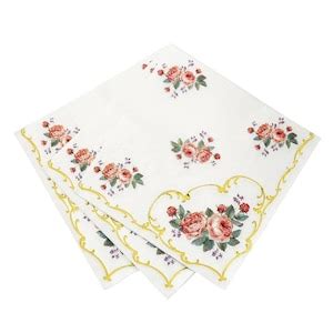 Tea Party Vintage Rose Luncheon Napkins Fancy Tea Party Etsy