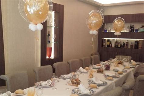 Decoración con globos y Candy bar estilo Vintage para ...