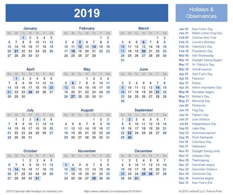 Best Of 2019 Calendar Printable One Page Free Printable Calendar Monthly