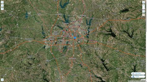 Dallas Texas Map