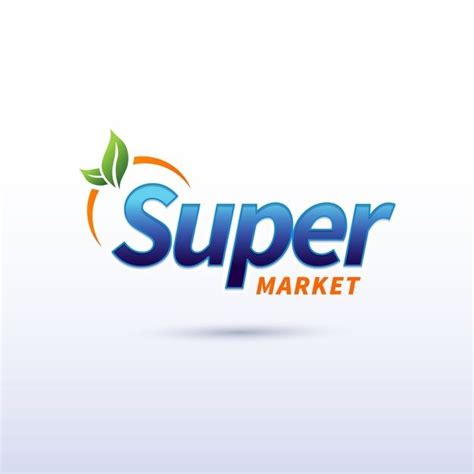 Download Supermarket Logo Design Concept For Free In 2020 Supermarket