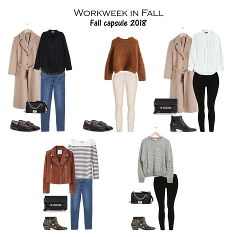 5 Outfits To Wear On Repeat This Autumn Fall Capsule Wardrobe 2018