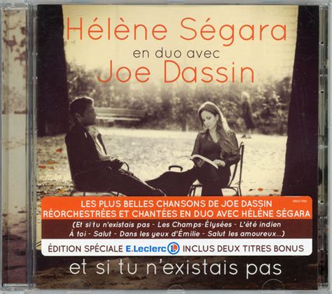 On wave — et si tu n'existais pas (joe dassin cover). Hélène Ségara En Duo Avec Joe Dassin - Et Si Tu N'Existais ...