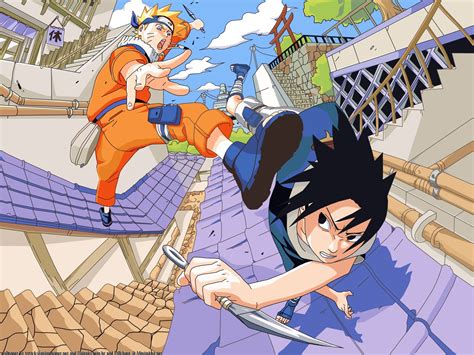 Wallpaper Ilustrasi Anime Gambar Kartun Naruto Shippuuden Uzumaki