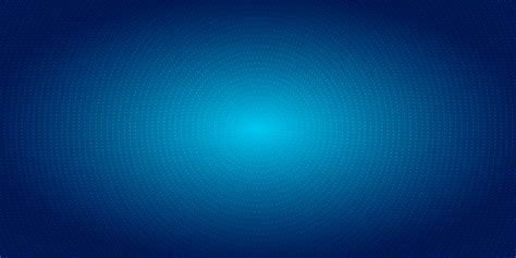 Abstract Radial Dots Pattern Halftone On Blue Gradient