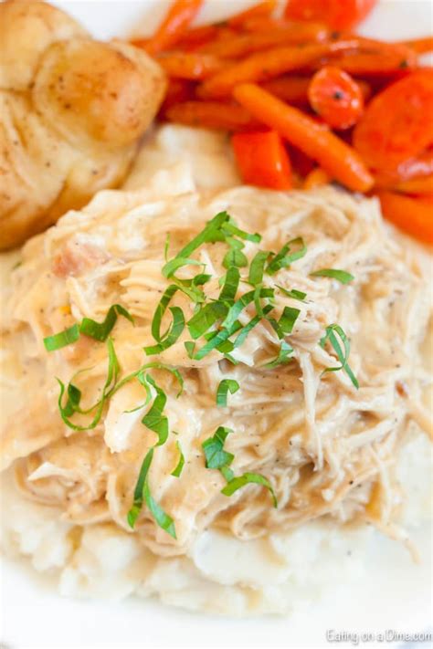 Crockpot Chicken And Gravy Recipe Easy Chicken And Gravy Recipe