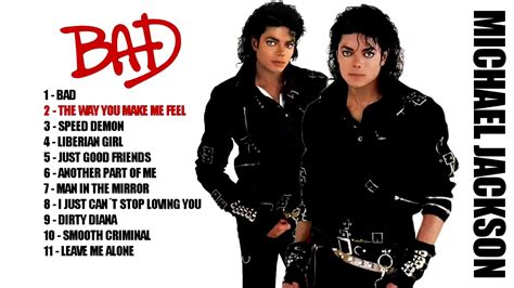 Michael Jackson Bad Album Cover