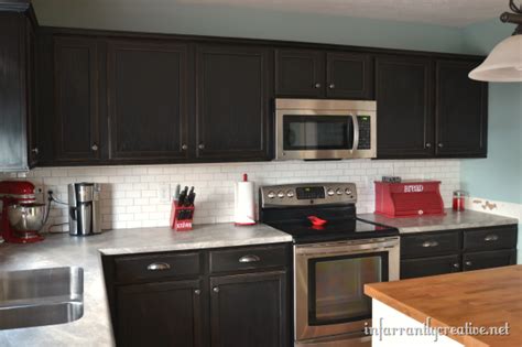 Because kitchen backsplashes typically measure 18 inches in height and. Subway Tile Backsplash - Infarrantly Creative | Trendy ...