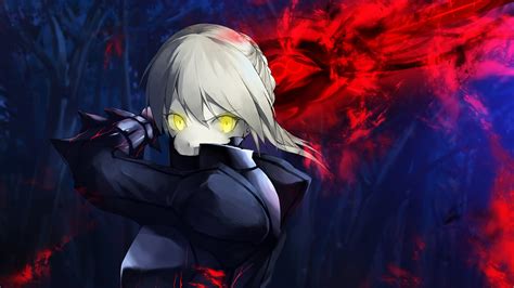Download Saber Alter Anime Fatestay Night Hd Wallpaper By Solru