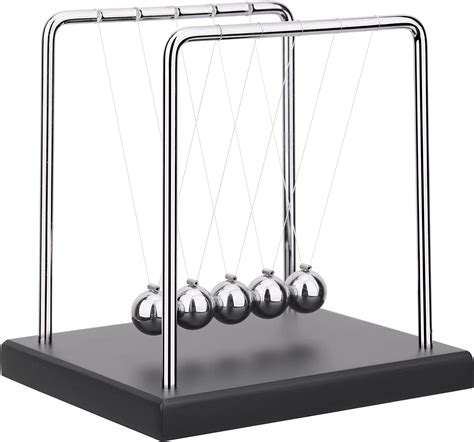 qlkunla newtons cradle balance balls science physics gadget desktop decoration kinetic motion