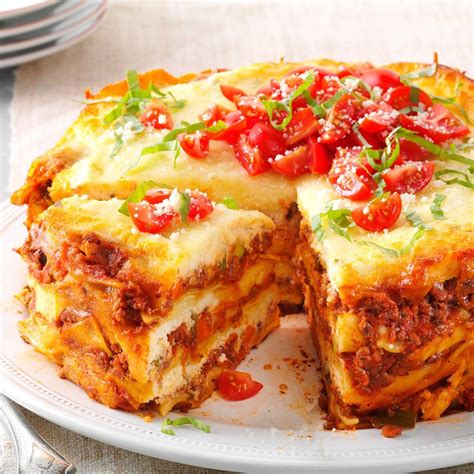 Hearty Slow Cooker Lasagna Recipe Taste Of Home