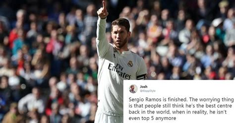 Sergio Ramos Becomes The Dirtiest Defender After Breaking