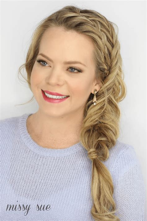 Waterfall And Inverted Fishtail Braid