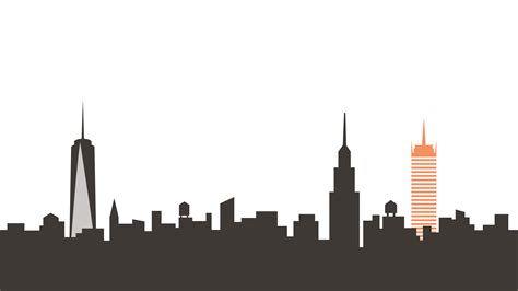 New York City Skyline Clip Art New York Png Png Download 29991689