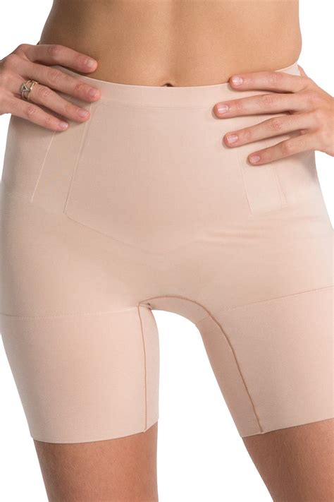 Nude Oncore Mid Thigh Short By Spanx For Rent The Runway