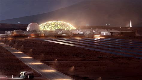Human Mars Spacex Base On Mars In Late 2030s