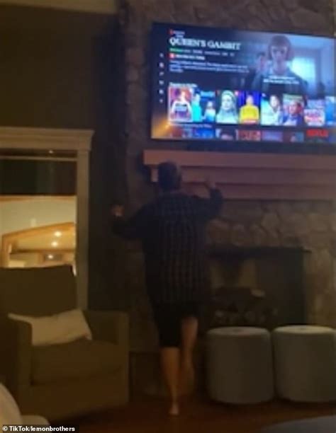 Hilarious Moment Prankster Son Convinces His Mother That The Tv Is