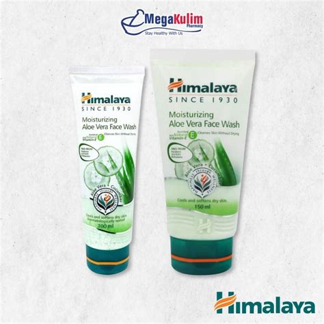 Himalaya Moisturizing Aloe Vera Face Wash 100ml 150ml Lazada