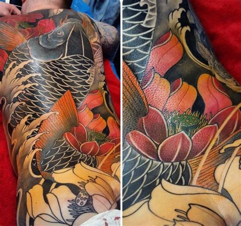 Tattoo koi fish design by theresedrawings on deviantart. Top 103 Lotus Flower Tattoo Ideas 2021 Inspiration Guide