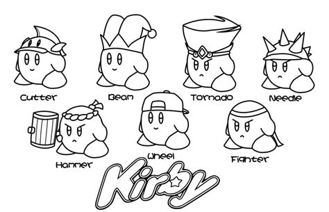 Complete Collection 10 Fun Kirby Coloring Pages For Children
