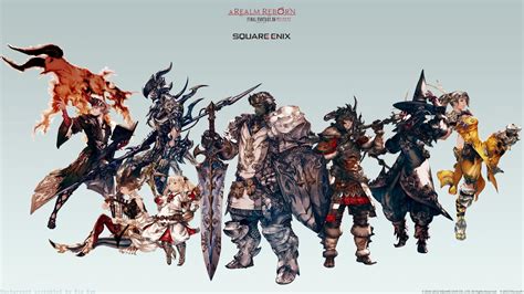 Ffxiv The Armoury System And Classes And Jobs