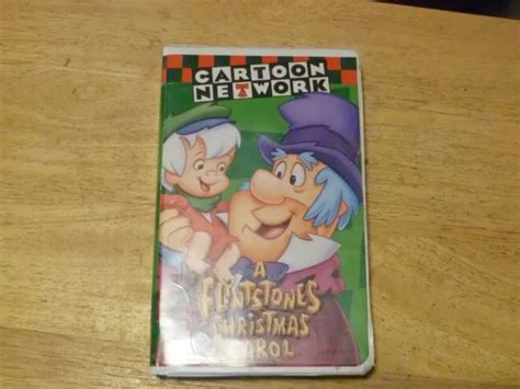 A Flintstones Christmas Carol Vhs 1996 Clamshell 400 Picclick