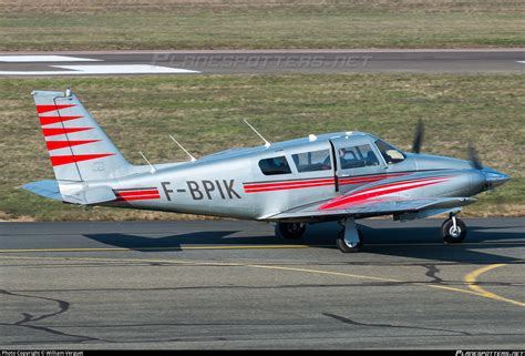 F BPIK Private Piper PA 30 160 Twin Comanche Photo By William Verguet