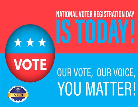 National Voter Registration Day - National USA Foundation, Inc