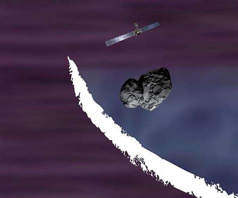 Rosetta Witnesses Birth Of Baby Bow Shock Around Comet