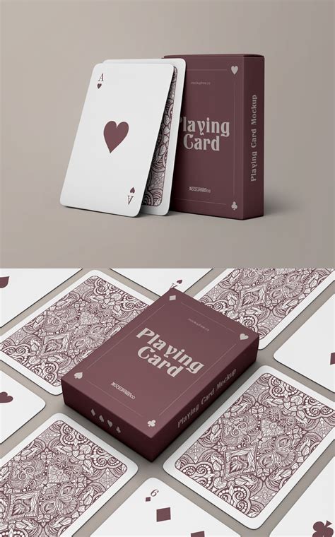 Following are four free playing card templates that you can personalize and use as you wish. Playing Cards Free PSD Mockups » CSS Author