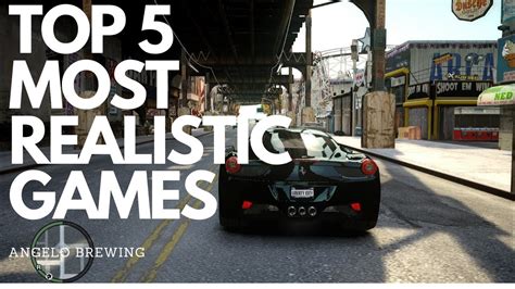 Top 5 Pc Games With Most Realistic Graphics Youtube