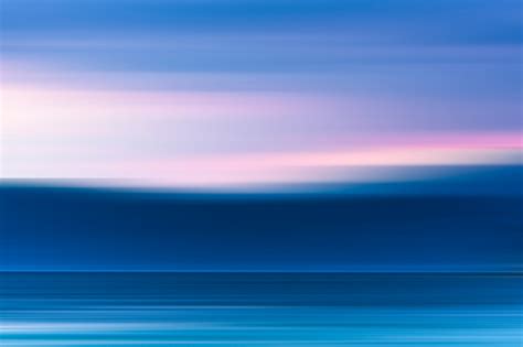 Abstract Motion Blur Background Dreamy Seascape Stock Photo Download