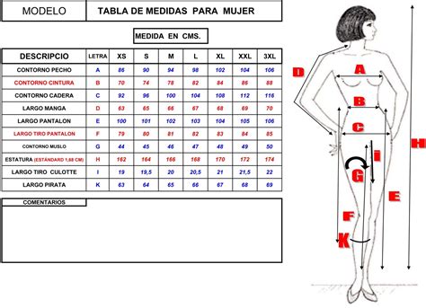 The Measurements For A Womans Body Are Shown