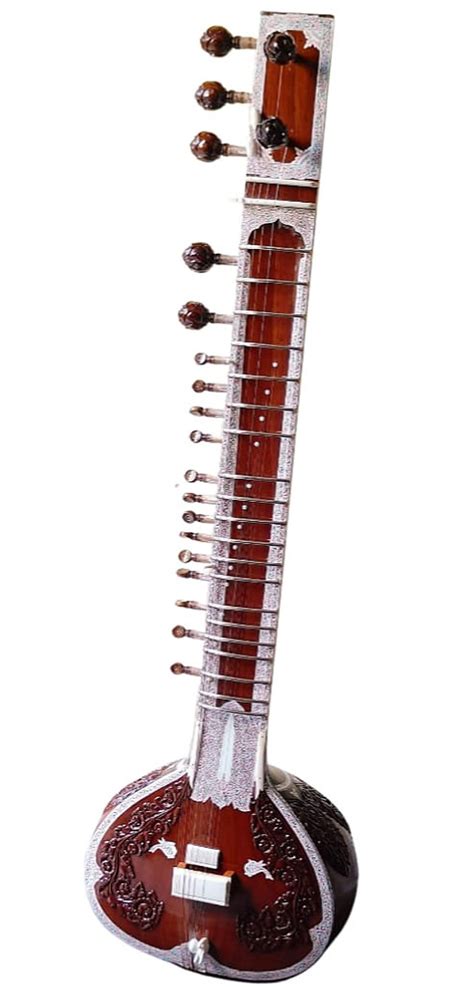 Sitar Indian Ravi Shankar Sitar 7 Main String 13 Vibration Musical