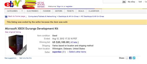 Alleged Xbox 720 Development Kit Sells For 20000 On Ebay Capsule