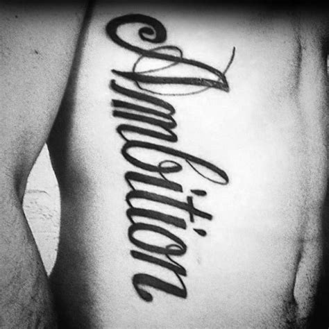 We are knoxville's largest tattoo studio & art gallery now located at 2001 n broadway suite a knoxville, tn 37917. 30 Ambition Tattoo Design Ideas For Men - Word Ink Ideas