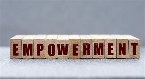 Empowerment Word Cloud And Hand With Marker Concept Stock Photo Image