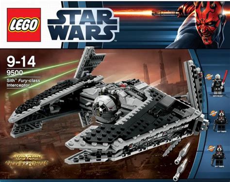 Lego Star Wars Sith Fury Class Interceptor 9500 The Old Republic