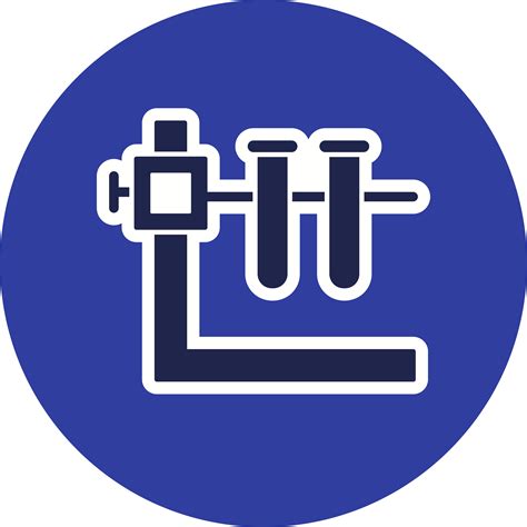 Two Tube With Stand Vector Icon 380796 Vector Art at Vecteezy