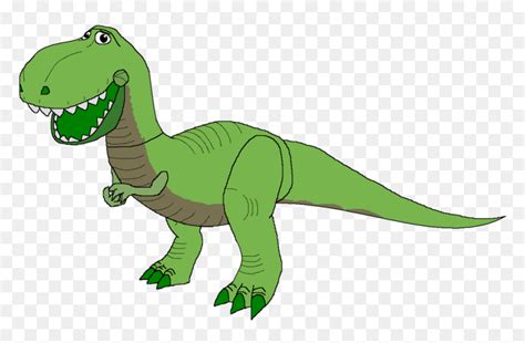 Transparent Tyrannosaurus Clipart T Rex Toy Story Cartoon Hd Png