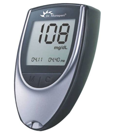 Dr Morepen Bg Glucometer Buy Online At Best Price In India On Snapdeal